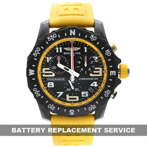 breitling watch battery price